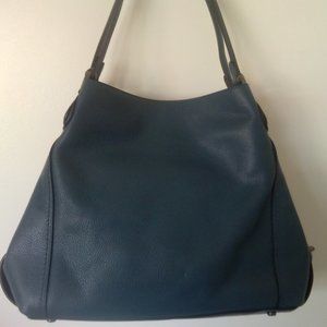 Coach Edie 31 w/Snakeskin Detail